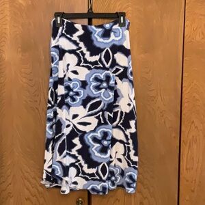 Knit cotton skirt